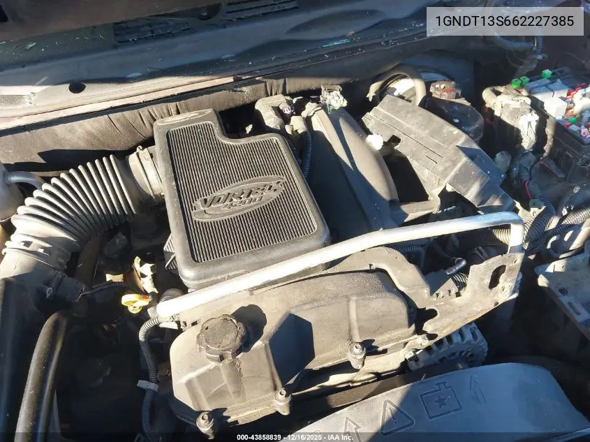 1GNDT13S662227385 2006 Chevrolet Trailblazer Ls