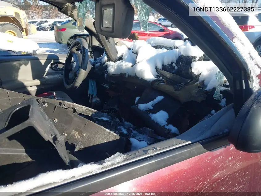 1GNDT13S662227385 2006 Chevrolet Trailblazer Ls