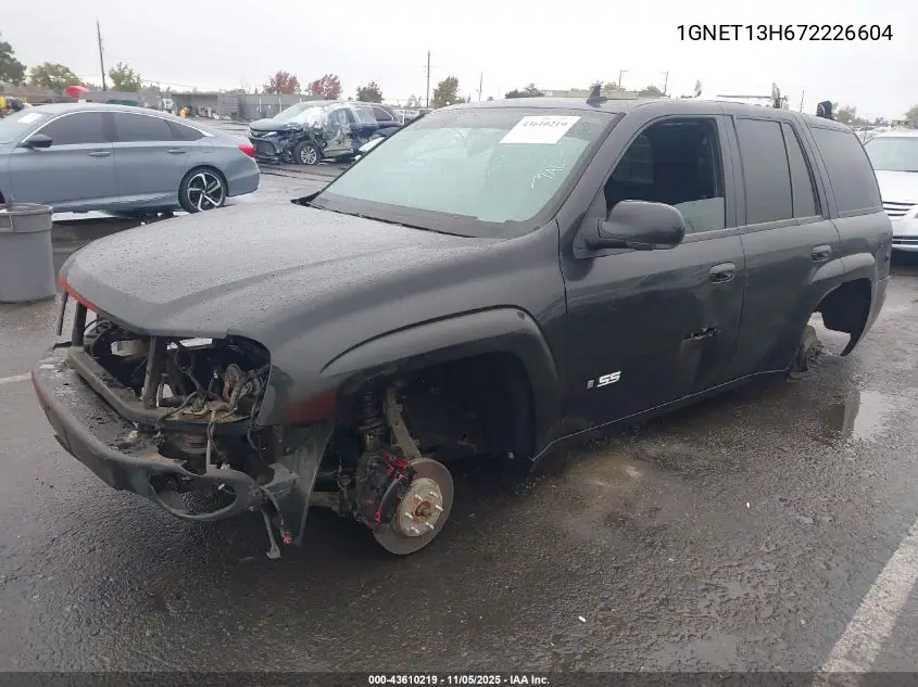 1GNET13H672226604 2007 Chevrolet Trailblazer Ss