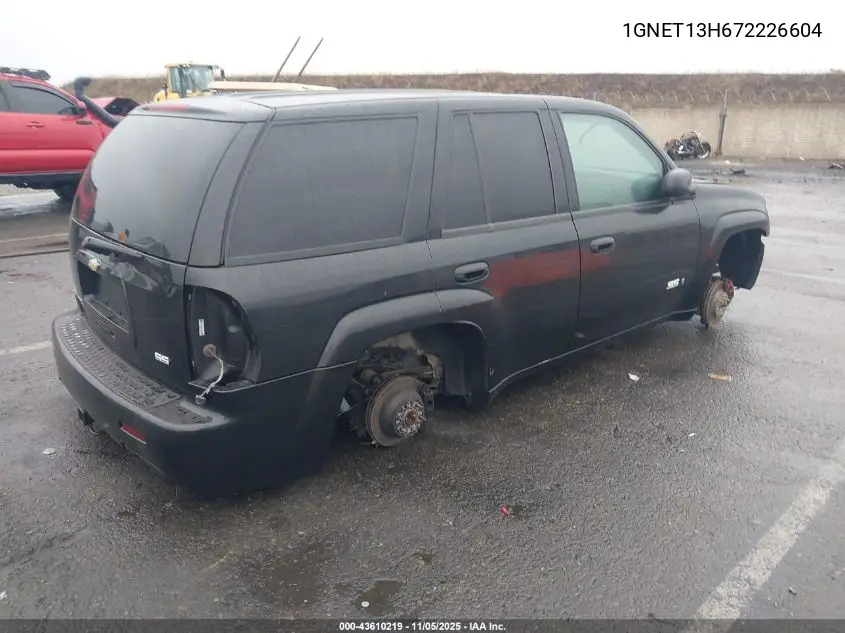 1GNET13H672226604 2007 Chevrolet Trailblazer Ss