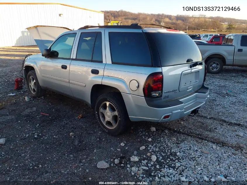 1GNDS13S372129466 2007 Chevrolet Trailblazer Ls
