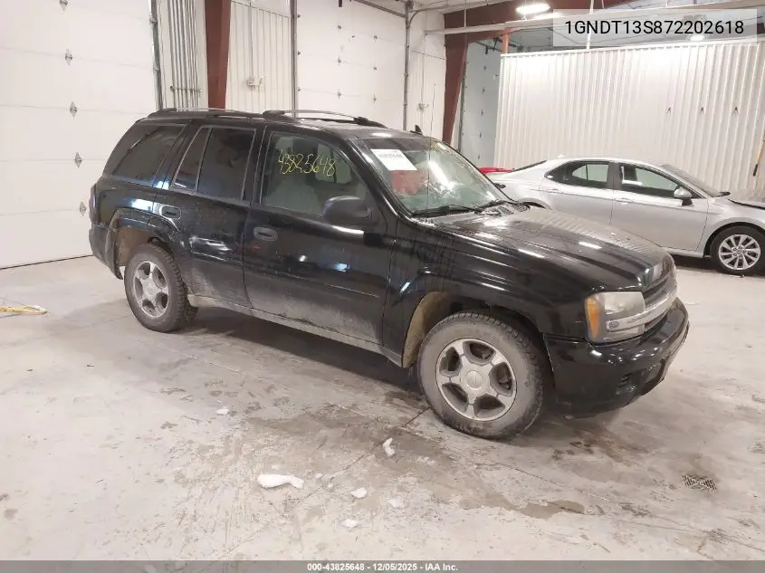 1GNDT13S872202618 2007 Chevrolet Trailblazer Ls