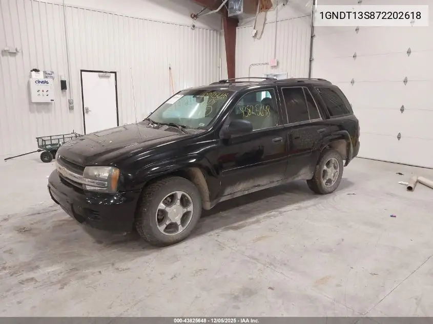 1GNDT13S872202618 2007 Chevrolet Trailblazer Ls