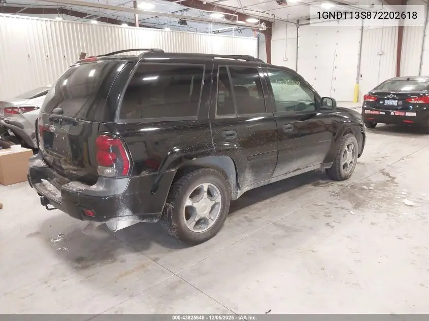 1GNDT13S872202618 2007 Chevrolet Trailblazer Ls