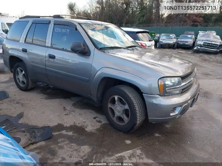 1GNDT13S572251713 2007 Chevrolet Trailblazer Ls