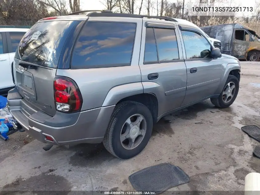 1GNDT13S572251713 2007 Chevrolet Trailblazer Ls