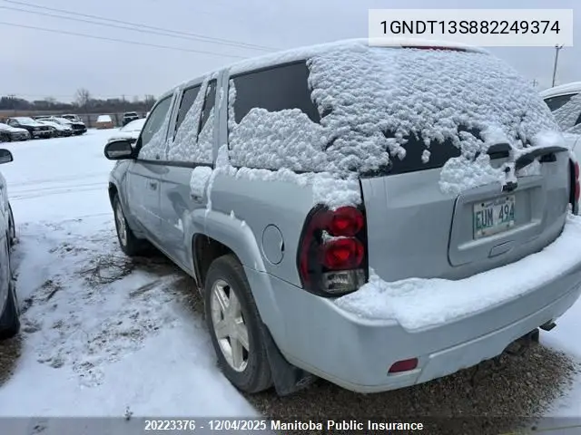 1GNDT13S882249374 2008 Chevrolet Trailblazer Lt