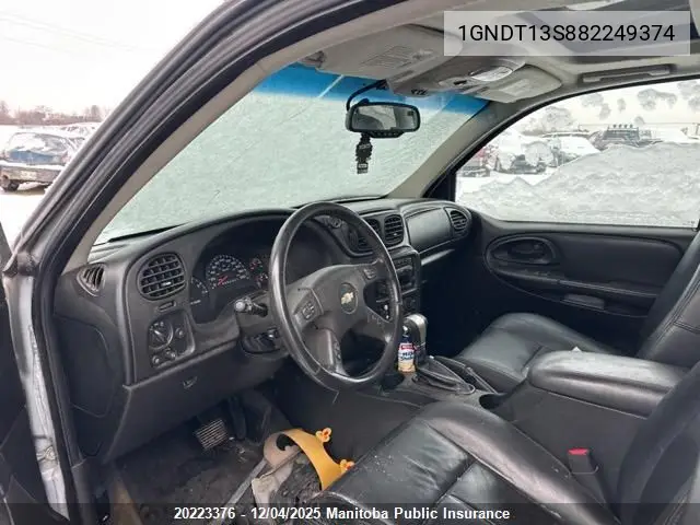 1GNDT13S882249374 2008 Chevrolet Trailblazer Lt