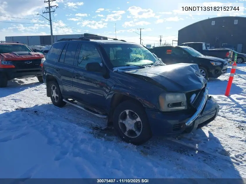 1GNDT13S182152744 2008 Chevrolet Trailblazer Ls/Lt