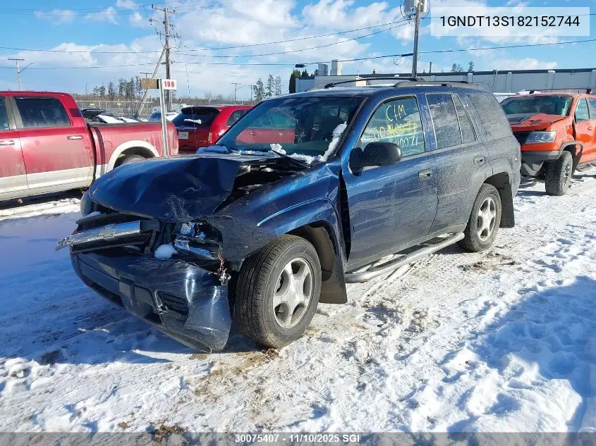 1GNDT13S182152744 2008 Chevrolet Trailblazer Ls/Lt