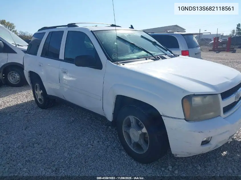 1GNDS13S682118561 2008 Chevrolet Trailblazer Lt