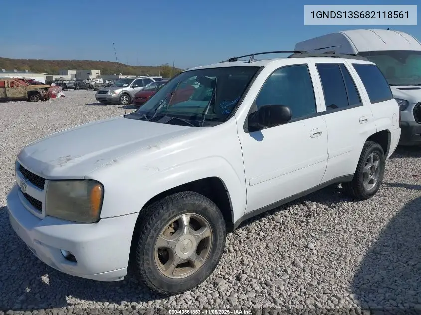 1GNDS13S682118561 2008 Chevrolet Trailblazer Lt