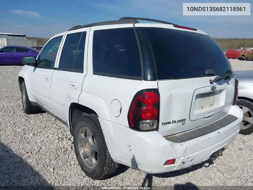 1GNDS13S682118561 2008 Chevrolet Trailblazer Lt