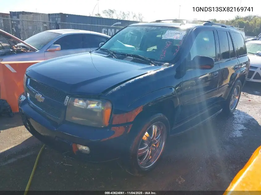 1GNDS13SX82169741 2008 Chevrolet Trailblazer Lt