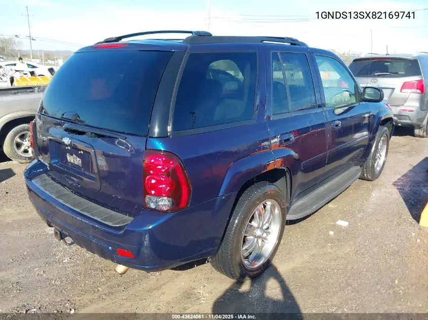 1GNDS13SX82169741 2008 Chevrolet Trailblazer Lt