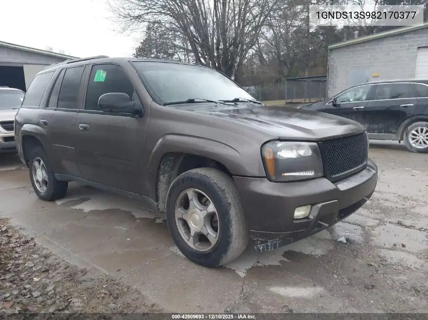 1GNDS13S982170377 2008 Chevrolet Trailblazer Lt