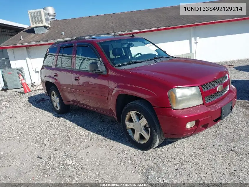 1GNDT33S492129214 2009 Chevrolet Trailblazer Lt