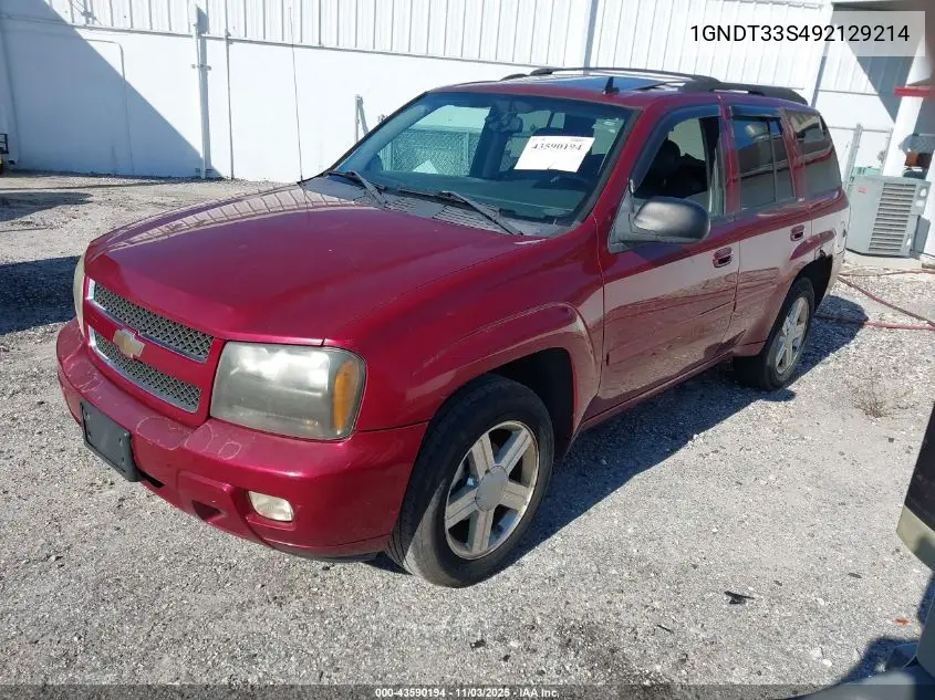 1GNDT33S492129214 2009 Chevrolet Trailblazer Lt