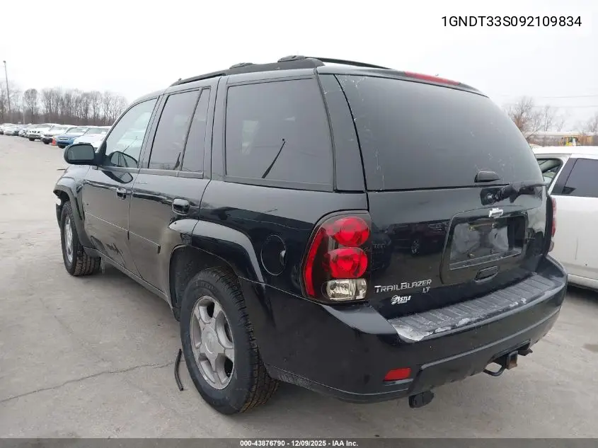 1GNDT33S092109834 2009 Chevrolet Trailblazer Lt