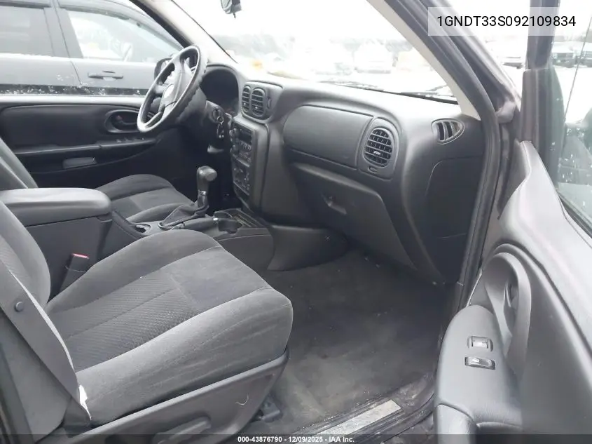 1GNDT33S092109834 2009 Chevrolet Trailblazer Lt