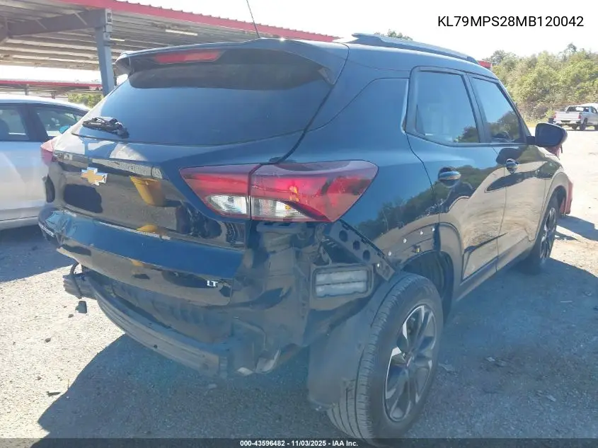 KL79MPS28MB120042 2021 Chevrolet Trailblazer Fwd Lt