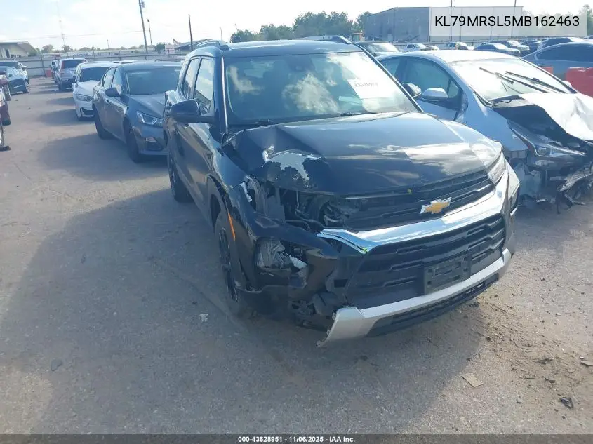 KL79MRSL5MB162463 2021 Chevrolet Trailblazer Awd Lt