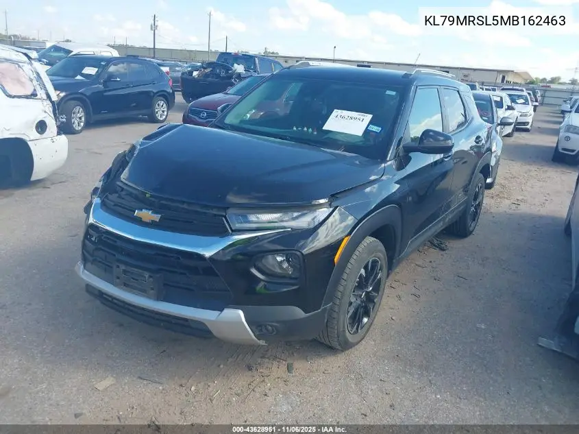 KL79MRSL5MB162463 2021 Chevrolet Trailblazer Awd Lt