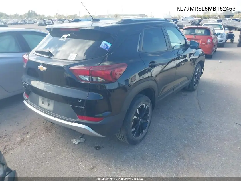 KL79MRSL5MB162463 2021 Chevrolet Trailblazer Awd Lt