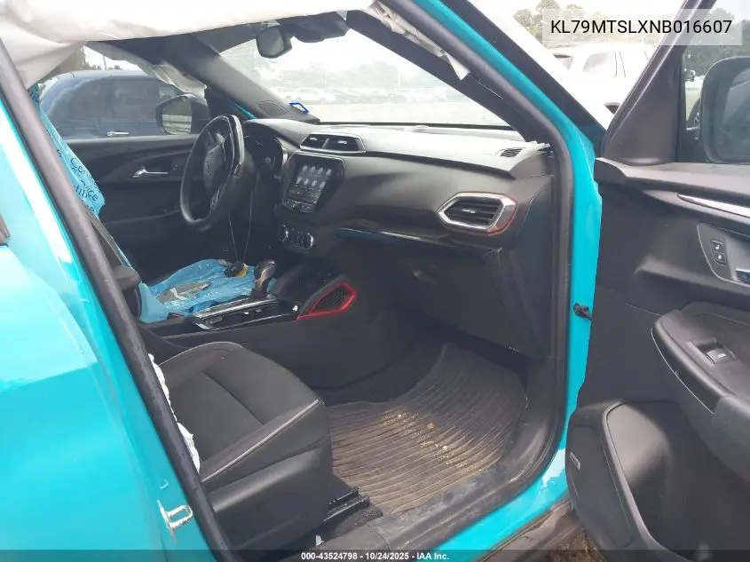 KL79MTSLXNB016607 2022 Chevrolet Trailblazer Fwd Rs