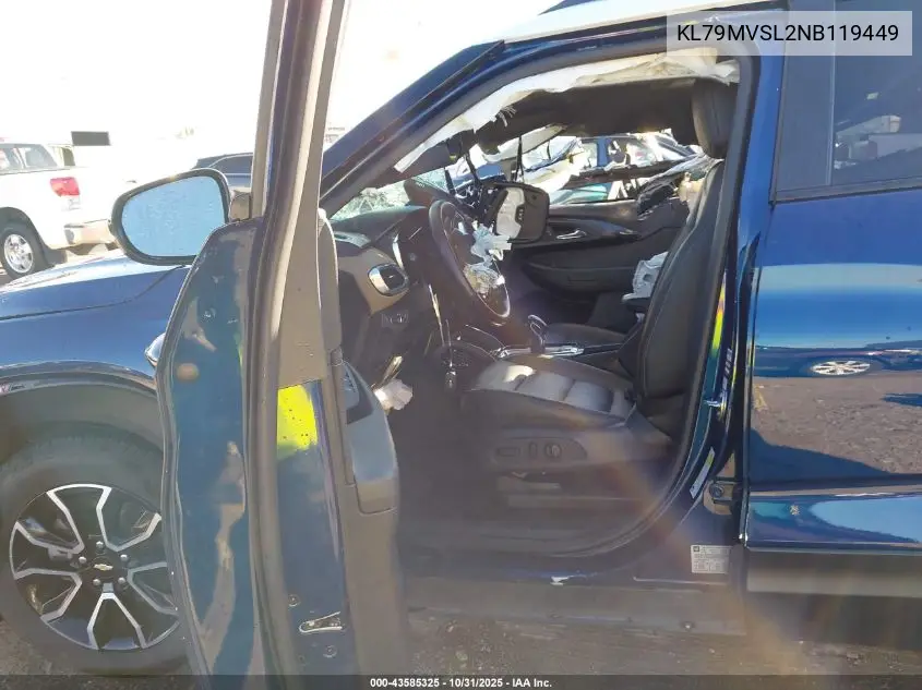 KL79MVSL2NB119449 2022 Chevrolet Trailblazer Fwd Activ