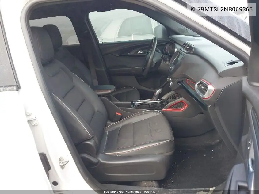 KL79MTSL2NB069365 2022 Chevrolet Trailblazer Fwd Rs