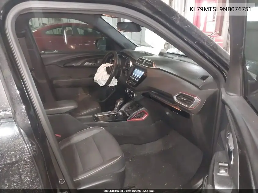 KL79MTSL9NB076751 2022 Chevrolet Trailblazer Fwd Rs