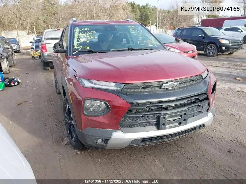 KL79MRSL0PB074165 2023 Chevrolet Trailblazer
