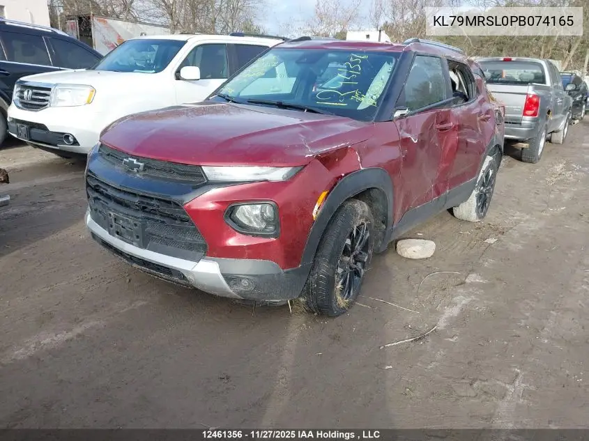 KL79MRSL0PB074165 2023 Chevrolet Trailblazer