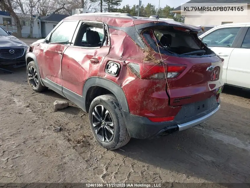KL79MRSL0PB074165 2023 Chevrolet Trailblazer