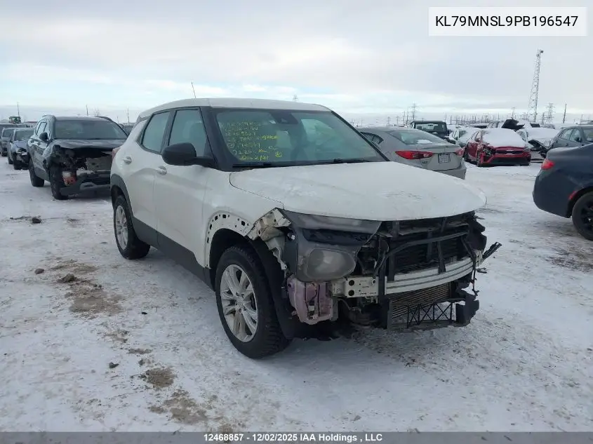 KL79MNSL9PB196547 2023 Chevrolet Trailblazer Ls