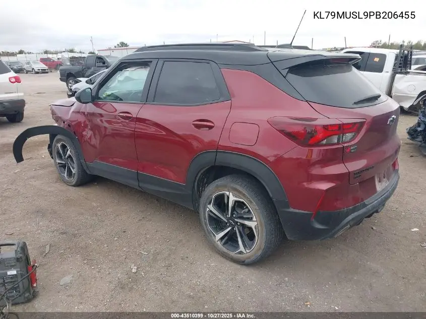 KL79MUSL9PB206455 2023 Chevrolet Trailblazer Awd Rs