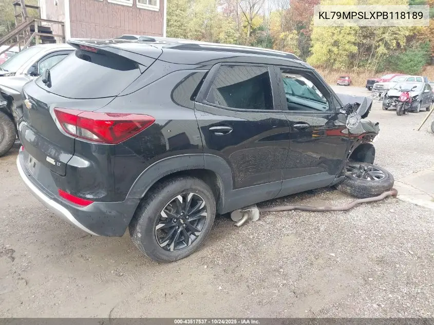 KL79MPSLXPB118189 2023 Chevrolet Trailblazer Fwd Lt