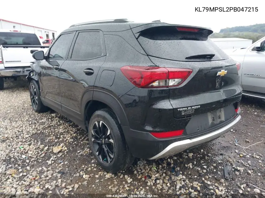 KL79MPSL2PB047215 2023 Chevrolet Trailblazer Fwd Lt