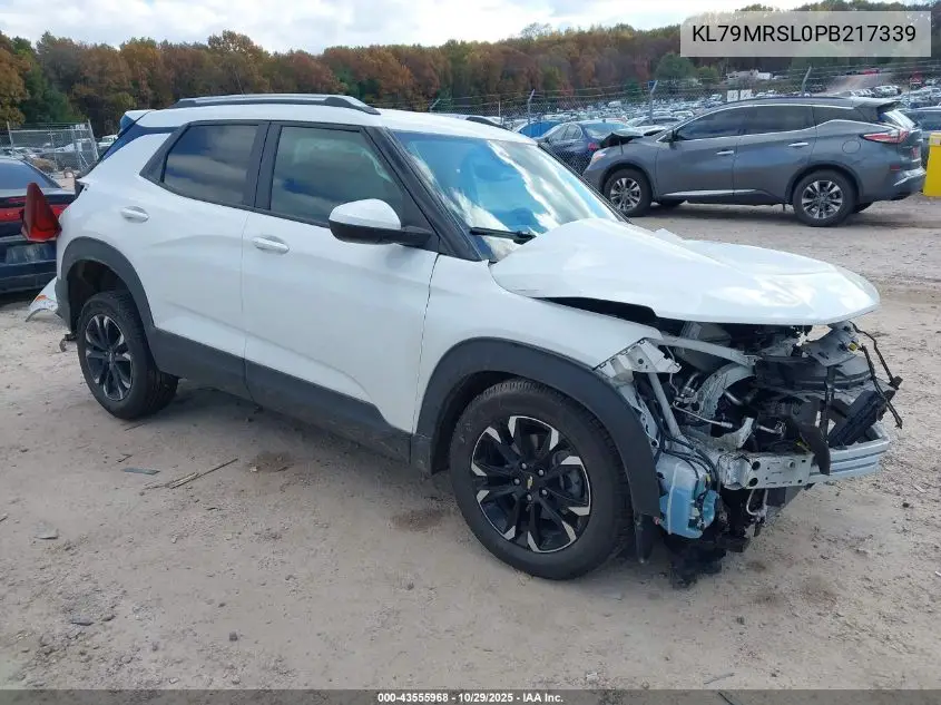 KL79MRSL0PB217339 2023 Chevrolet Trailblazer Awd Lt