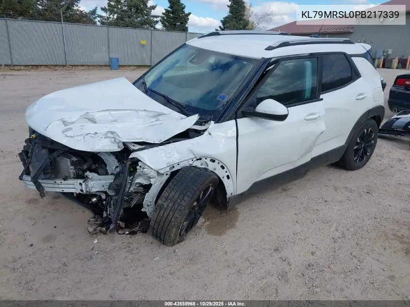 KL79MRSL0PB217339 2023 Chevrolet Trailblazer Awd Lt