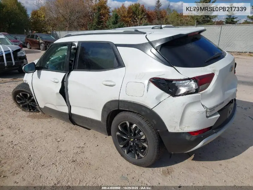 KL79MRSL0PB217339 2023 Chevrolet Trailblazer Awd Lt