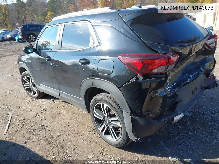 KL79MRSLXPB143878 2023 Chevrolet Trailblazer Awd Lt