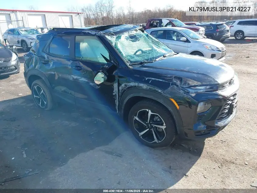 KL79MUSL3PB214227 2023 Chevrolet Trailblazer Awd Rs
