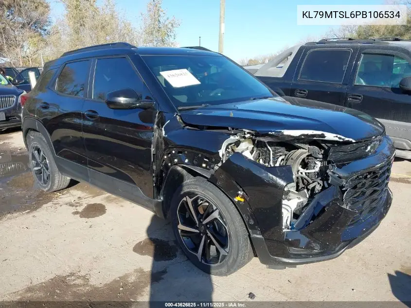 KL79MTSL6PB106534 2023 Chevrolet Trailblazer Fwd Rs