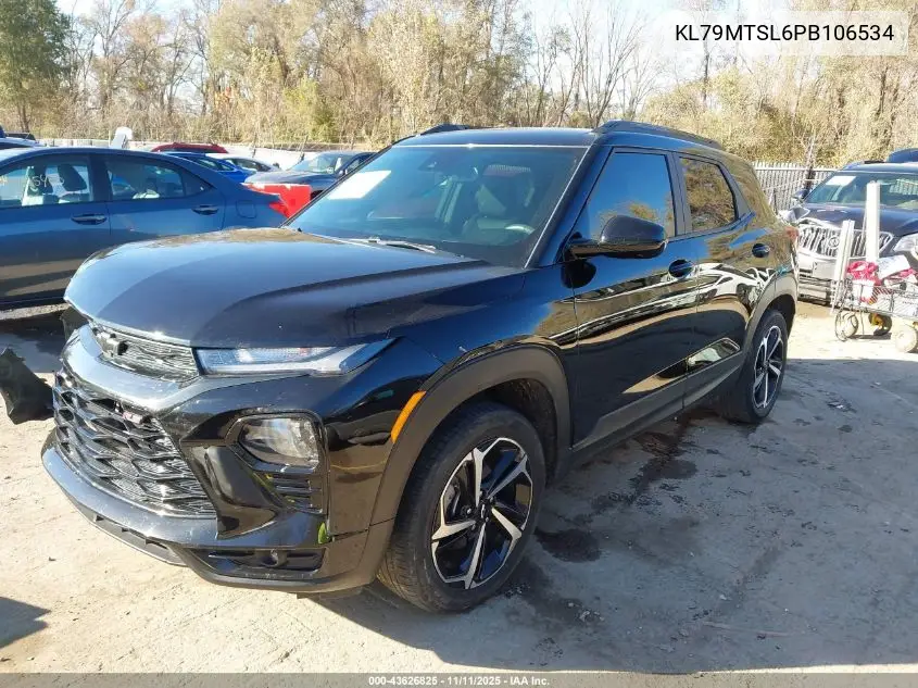 KL79MTSL6PB106534 2023 Chevrolet Trailblazer Fwd Rs