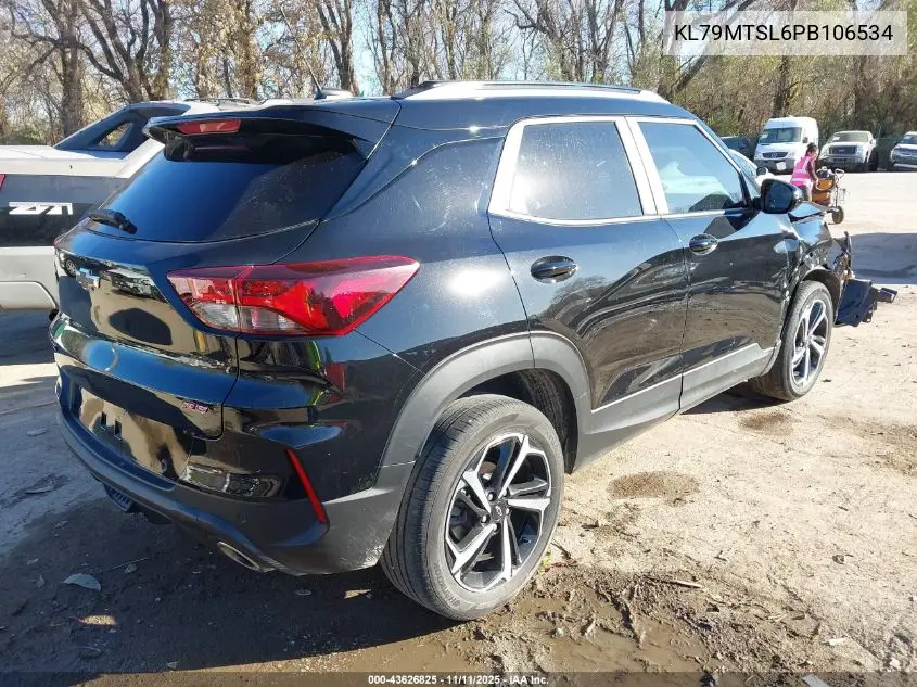 KL79MTSL6PB106534 2023 Chevrolet Trailblazer Fwd Rs