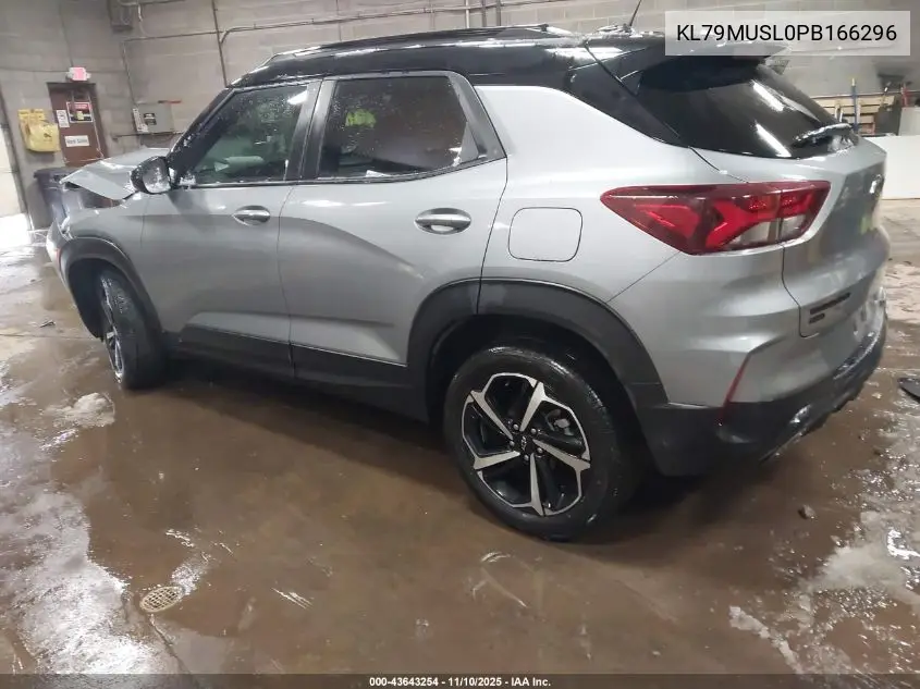 KL79MUSL0PB166296 2023 Chevrolet Trailblazer Awd Rs