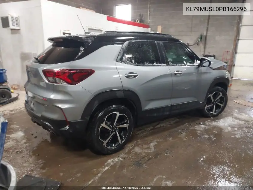 KL79MUSL0PB166296 2023 Chevrolet Trailblazer Awd Rs