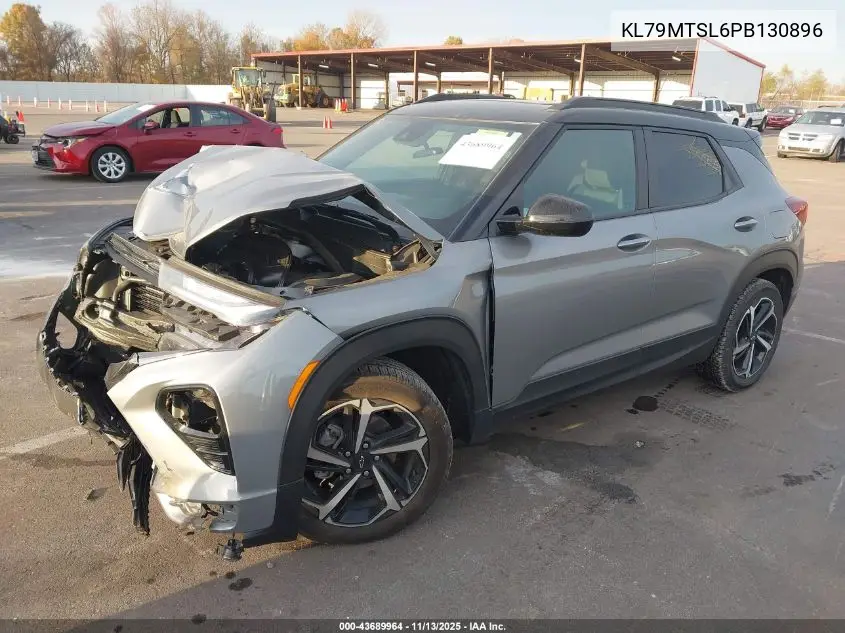 KL79MTSL6PB130896 2023 Chevrolet Trailblazer Fwd Rs